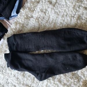 MEC black fleece socks medium